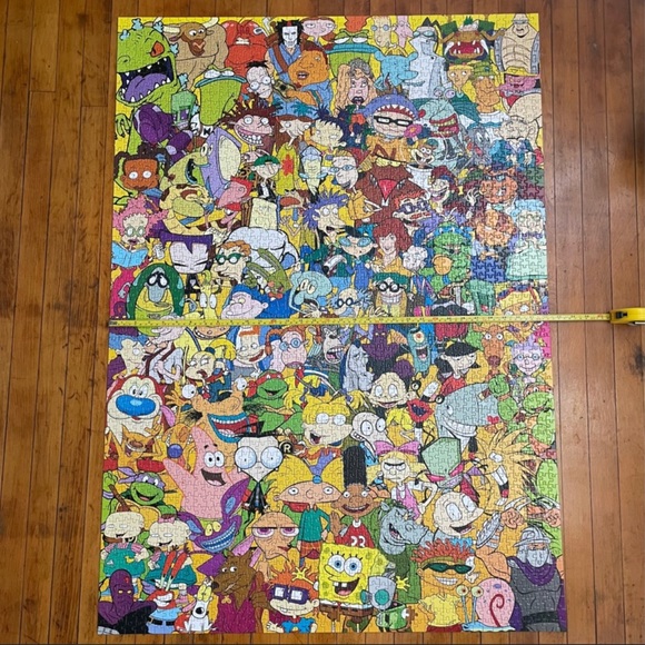 Nickelodeon Aquarius Cartoon Character Puzzle, 3000 pc, Excellent Condition! - Picture 5 of 7